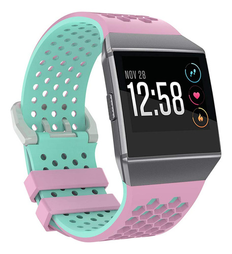 Bossblue Bandas Iónicas Compatibles Con Fitbit Para Mujere.