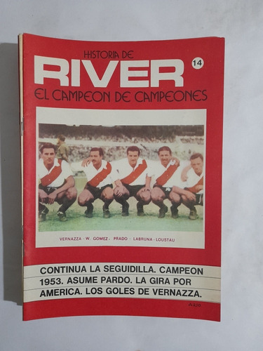 Historia De River El Campeon De Campeones 14 Campeon 195 
