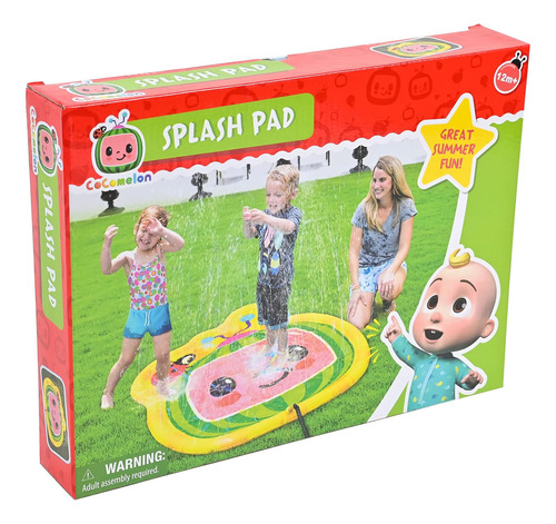Splash Pad Cocomelon, Tapete De Brincar