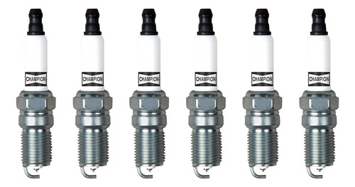 1 Kit 6 Bujías Doble Platino Champion E-150 Cw V6 4.2l 97