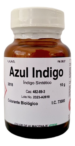 Azul Indigo 10g Fagalab Colorante
