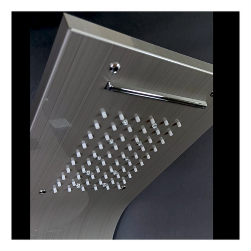 Columna De Ducha Inoxidable Led Cromado Fratelli