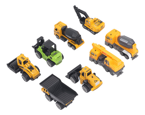 Juego De Juguetes Car Toys De 8 Piezas Para Camiones De Cons
