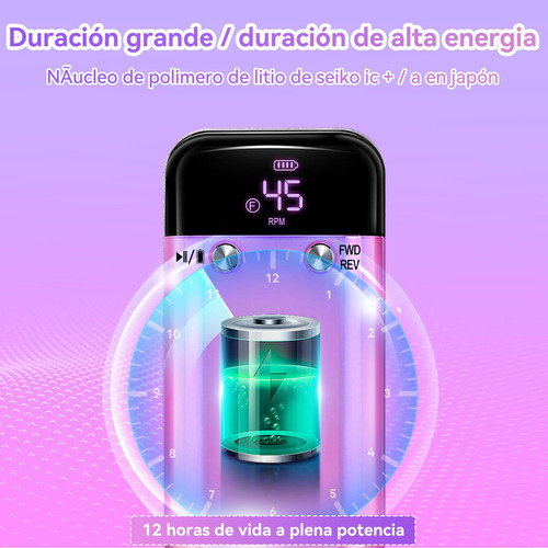 Pulidor De Uñas Profesional 45000 Rpm,taladro Para Uñas