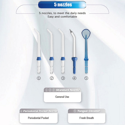 Waterpulse Irrigador Oral Limpiador Dental 800ml Odontología