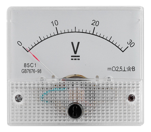 Bx Medidor De Corriente Continua 0-30 V, Voltímetro
