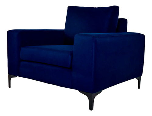 Sillon Kama 2 Azul Këssa Muebles