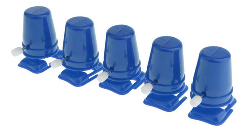 6 X 5 Piezas De Mecanismo De Relojería Para Caminar, Azul
