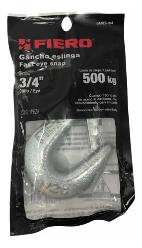 Gancho Eslinga 3/4 Fiero 44075