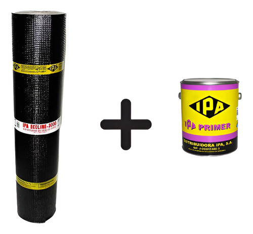 Combo Ipa Manto Asfaltico 2.7mm + Primer Galon