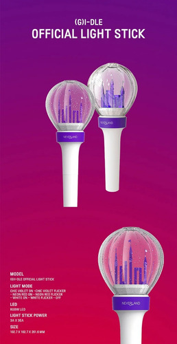 (g) Lámpara I-dle Kpop De Regalo Original