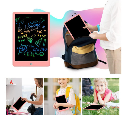 Tableta De Escritura Lcd Doodle Board,10.5 Pulgadas...