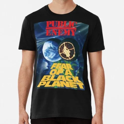 Remera Miedo P blico P blico Planeta Negro 2020 Buldes Algod