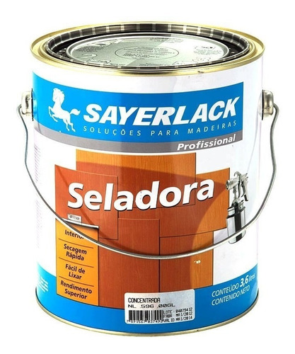 Seladora Concentrada 3,6l Sayerlack Pack C/ 4