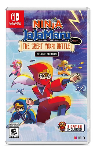 Ninja Jajamaru The Great Yokai Battle Edición Deluxe para Switch