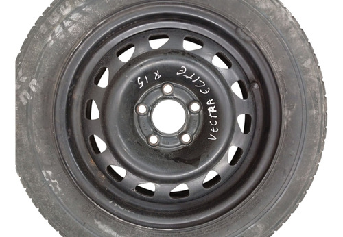 Estepe Pneu 195/60-15 Aro Ferro Aro 15 Chevrolet