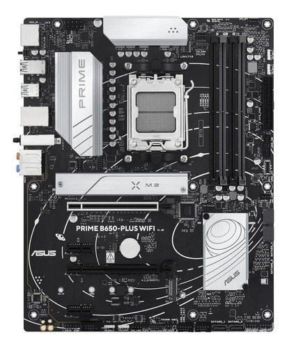 Placa Base Asus Prime B650-plus Wifi Amd Am5 Ryzen Atx Color Negro