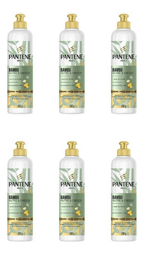 Creme Para Pentear Pantene 240g Bambu-kit C/6un