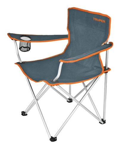 Silla Plegable Camping Con Estuche Portátil Truper