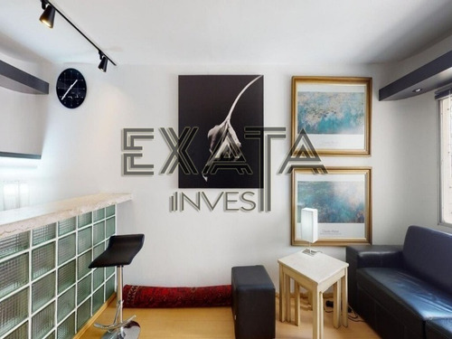 Imagem 23 de 30 de Apartamento À Venda Na Vila Nova Conceição Com 46m² 1 Dormitório, 1 Vaga De Garagem. - Ap01272 - 70525268