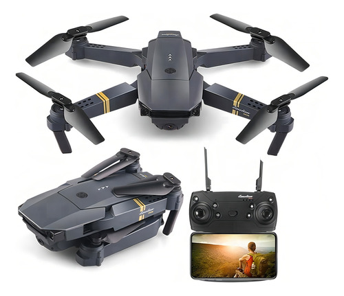 Drone de câmera HD profissional dobrável Wifi 720p 2.4Ghz