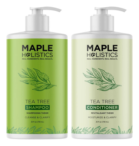 Conjunto De Shampoo E Condicionador Tea Tree - Shampoo E Con