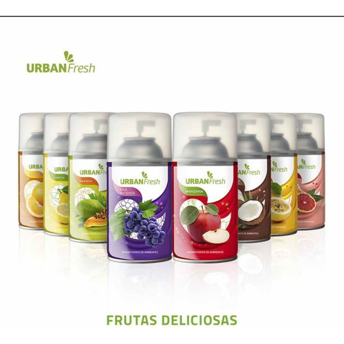 Fragancias Aromatizadores Urban Fresh Aerosol Repuesto 6 Und
