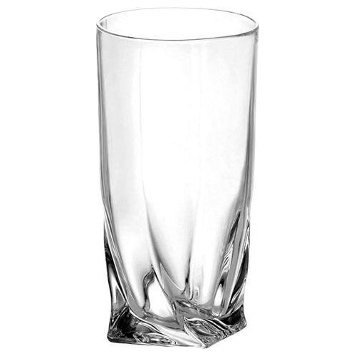 Vasos Cristal Bohemia Trago Largo 350ml Set X 6 Quadro