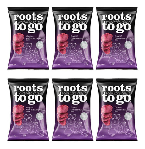 Roots To Go Purple Sweet Potato Kit Com 6un 45g