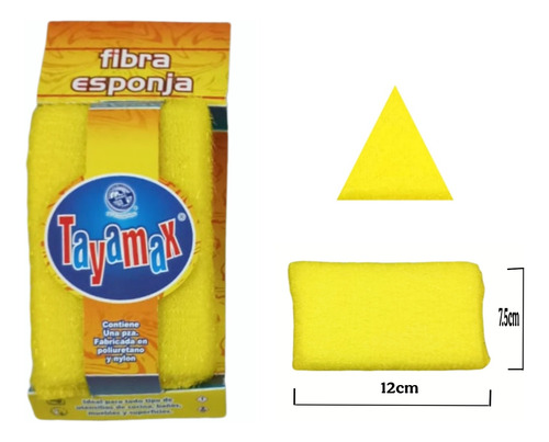 Esponja Tayamax Multiusos (15 Piezas)