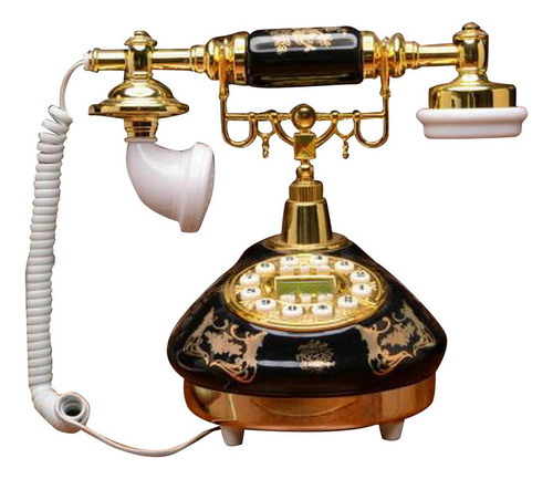 Telefone Com Fio Retrô, Telefone Antigo Antigo Com
