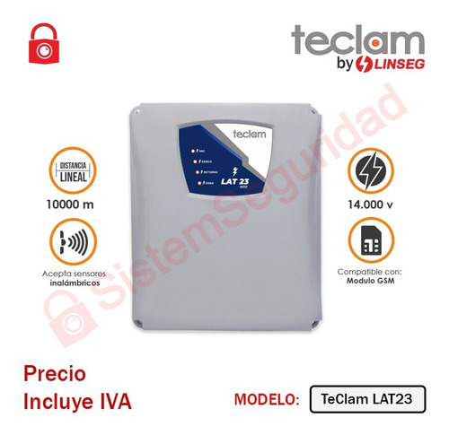 Imagen 10 de 10 de Cerco Electrico Energizador Max-8000 Teclam Electrificador