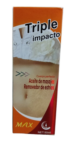 Aceite De Masaje Triple Accion Removedor De Estrias Niceface