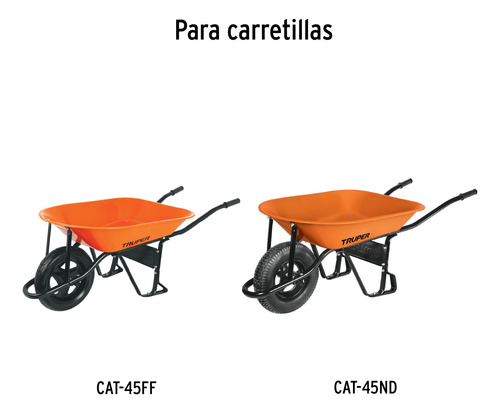 Concha Para Carretilla Cat-45, Truper 11894