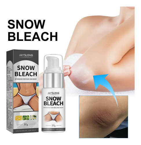 Crema J Snow Para Partes Íntimas: Axilas, Cuello Y Axilas