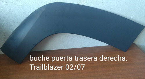 Buche Puerta Trailblazer 0207 Original T/d Larga 