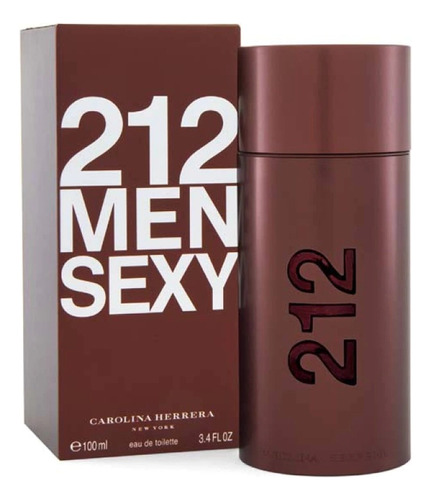 Perfume Original 212 Sexy Carolina Herrera 100ml Edt Men