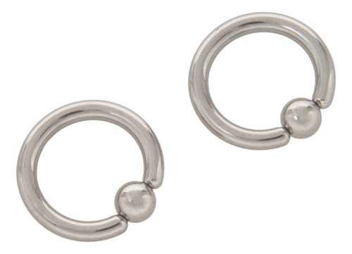 3 Pares De Pendientes De Acero Inoxidable Con Cuentas Cautiv