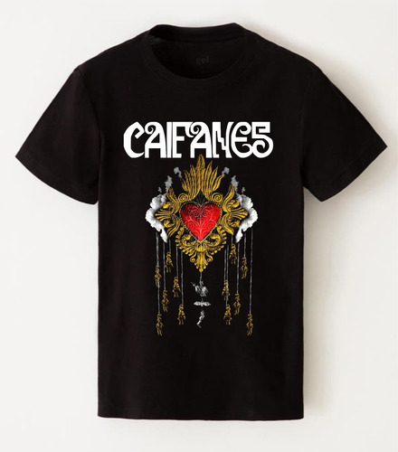 Camiseta Caifanes Rock Tour 2024  El Nervio Del Volcán