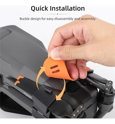 Protector Traba Hélices Silicona Dron Dji Mavic 3/pro/classi