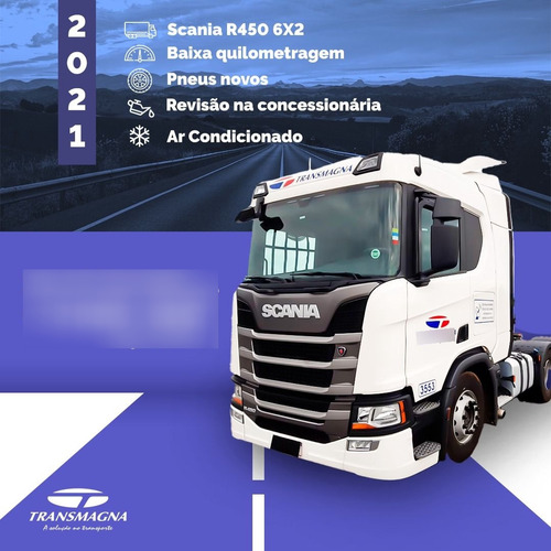 Scania R 450 6x2 2021