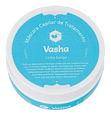 Máscara Capilar De Tratamento Vasha
