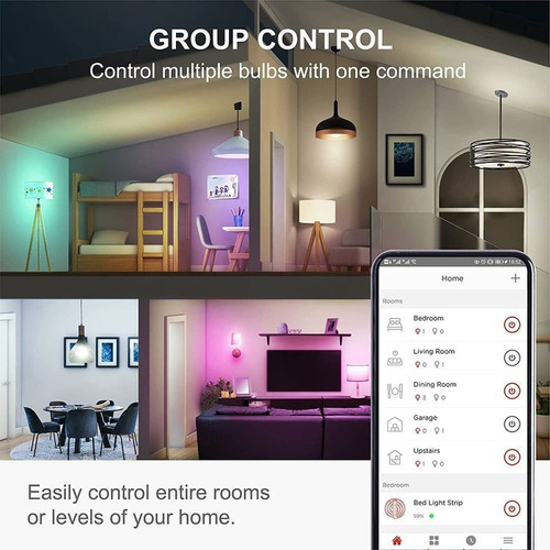 Mz Lâmpada Led Inteligente Mz Sengled A19 Com Controle