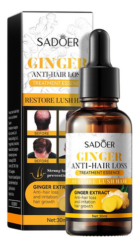 Kit De 3pzs. Serum Capilar De Jengibre Ant- Caída 30ml