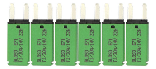 7 Set De Automático Mini Atm Disyuntor Fusibles De Cuchilla