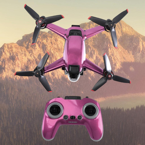 Drone De La Piel Etiqueta Kit De De Noche Compatible Rosa