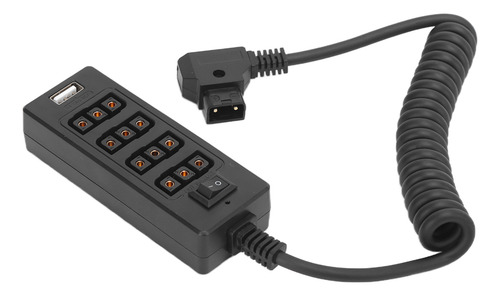 Adaptador De Alimentação Da Câmera D Tap Para 4 Portas D Tap