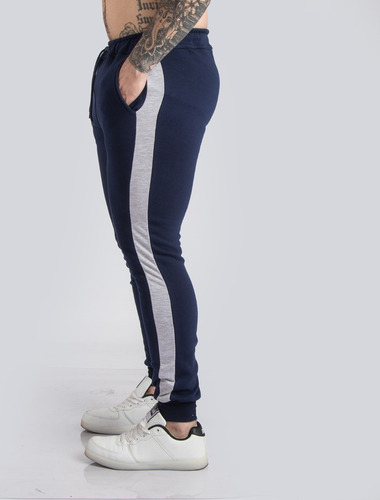 Imagen 2 de 10 de Pantalon Algodon Rustico Jogging Jogger Slim Pants A11