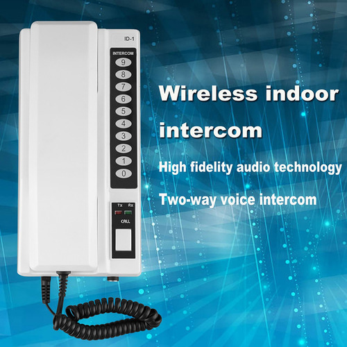 Sistema De Intercomunicación Inalámbrico 433mhz Walkie Talki