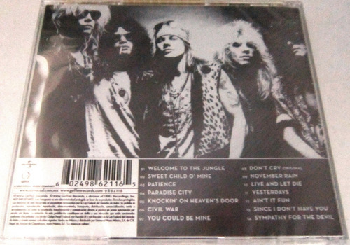 Guns'n' Roses - Greatest Hits Nuevo Cerrado Cd